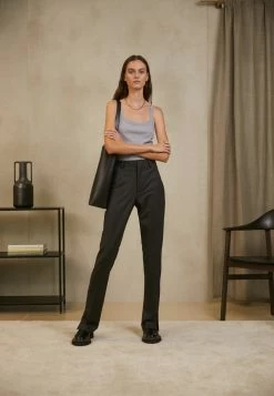 Filippa K CASSIDY TROUSER - Trousers - Anthracite