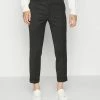 Filippa K TERRY CROPPED TROUSER - Trousers - Black -Filippa K shop 077c9b98b82b41dfadc8e6b24a90467a