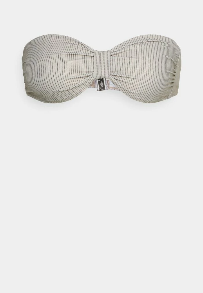 Filippa K PRINTED BANDEAU - Bikini Top - Beige 7 Filippa K PRINTED BANDEAU - Bikini Top - Beige - Image 5