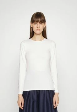 Filippa K LONG SLEEVE - Long Sleeved Top - White
