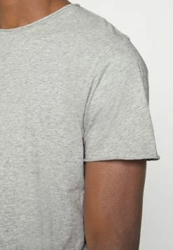 Filippa K ROLL NECK TEE - Basic T-shirt - Light Grey -Filippa K shop 14b928053ea64b48a7a3c38dc7aaf120