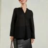 Filippa K LILJA BLOUSE - Tunic - Black 2 Filippa K LILJA BLOUSE - Tunic - Black -Filippa K shop 1a3db2e151da4a80bc8b1380d3dd3d0d