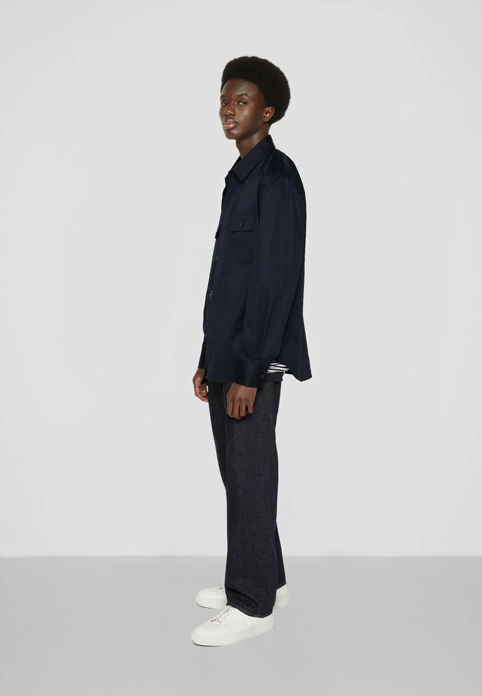 Filippa K OSCAR SHIRT - Shirt - Navy 6 Filippa K OSCAR SHIRT - Shirt - Navy - Image 4