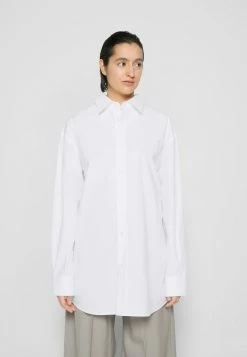 Filippa K DREW SHIRT - Button-down Blouse - White -Filippa K shop 1f611e28d70b43e4a6cb56cc0ba31e97