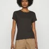 Filippa K HAZEL TEE - Basic T-shirt - Dark Mole -Filippa K shop 1fcbb01233a343aba330ec85e4a65c76