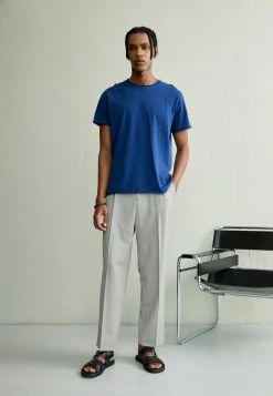 Filippa K ROLL NECK TEE - Basic T-shirt - Royal Blue