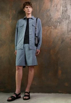 Filippa K SETH - Shorts - Dusty Blue