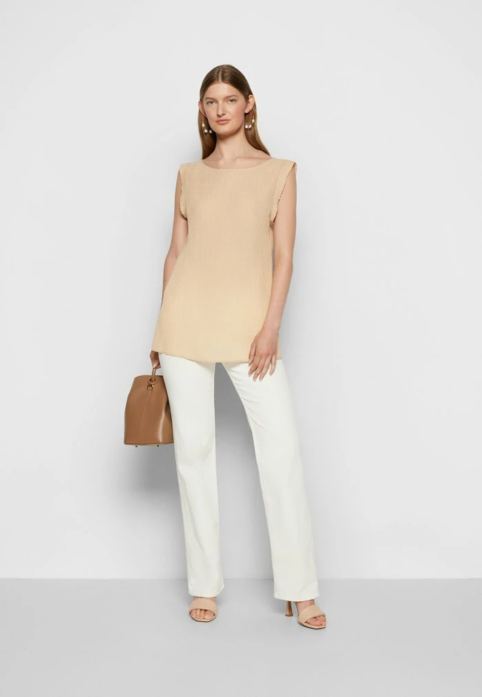 Filippa K FLORI BLOUSE - Top - Dune Beige 4 Filippa K FLORI BLOUSE - Top - Dune Beige - Image 2