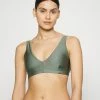 Filippa K SHIMMER BRA - Bikini Top - Pale Green