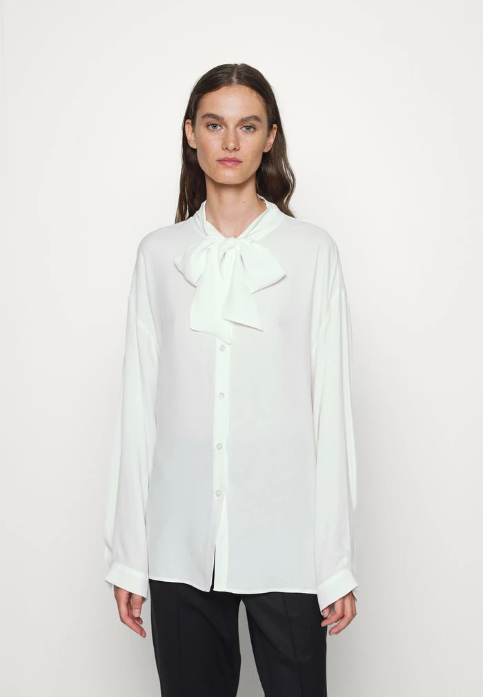 Filippa K AMELIA - Button-down Blouse - White Chalk 5 Filippa K AMELIA - Button-down Blouse - White Chalk - Image 3
