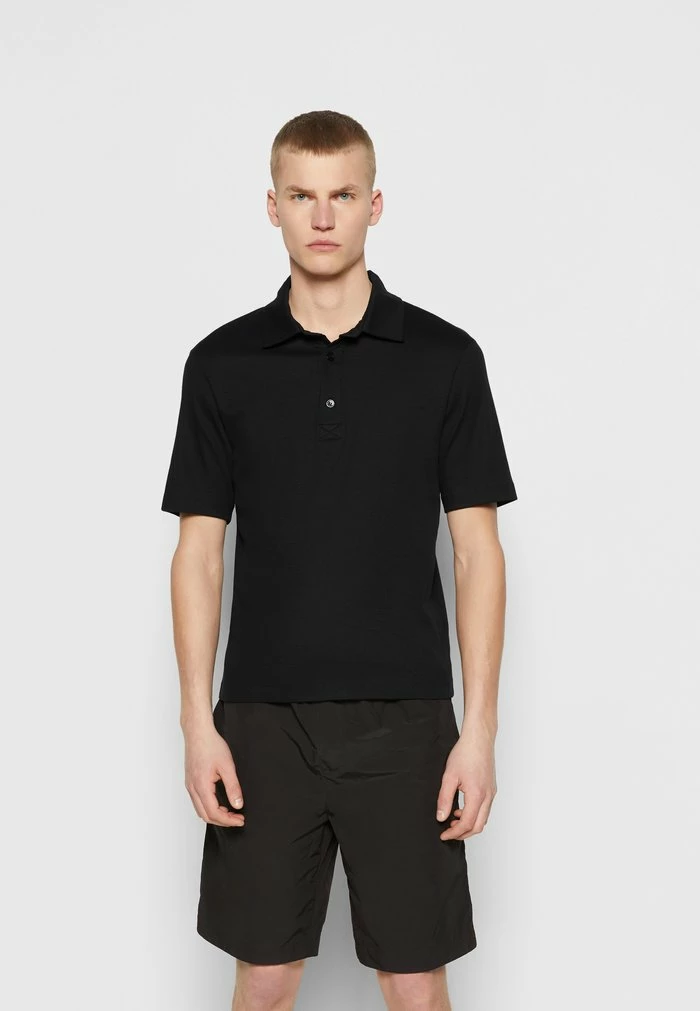Filippa K TEE - Polo Shirt - Black 5 Filippa K TEE - Polo Shirt - Black - Image 3