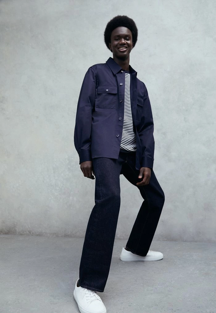 Filippa K OSCAR SHIRT - Shirt - Navy 4 Filippa K OSCAR SHIRT - Shirt - Navy - Image 2