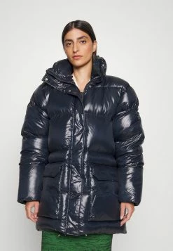 Filippa K HOODED PUFFER - Down Coat - Dark Blue