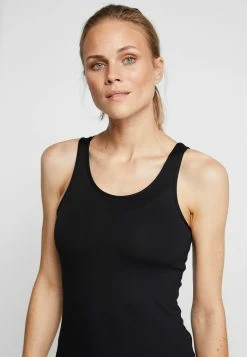 Filippa K DEEP BACK TANK - Top - Black -Filippa K shop 30238f31f2f540888d5170b54283187c