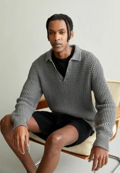 Filippa K WYATT - Jumper - Slate Grey -Filippa K shop 3186f18fc9b048c3a09e2604f78a583b