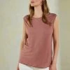 Filippa K MUSCLE TANK - Top - Faded Burgundy -Filippa K shop 342567bbf6a44feca9a0bf7989b424f4