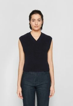 Filippa K NANCY VEST - Print T-shirt - Navy -Filippa K shop 364fb6a4c68f4246830b6dbd88d684b5