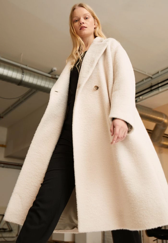 Filippa K KLARA COAT - Classic Coat - Ivory 3 Filippa K KLARA COAT - Classic Coat - Ivory
