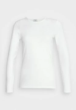 Filippa K LONG SLEEVE - Long Sleeved Top - White -Filippa K shop 42d440ee23c44bbfa71c35b46906902f