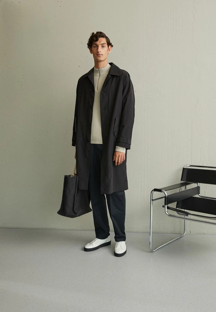 Filippa K BRIGHTON COAT - Classic Coat - Black 3 Filippa K BRIGHTON COAT - Classic Coat - Black