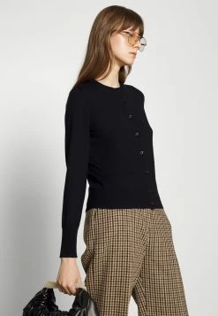 Filippa K CARDIGAN - Cardigan - Black -Filippa K shop 4b2755bc28934c20a57d5678b6b51e18