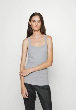 Filippa K FINE SINGLET - Top - Fog Blue -Filippa K shop 53310bf2c5e942479b2b588814690dca