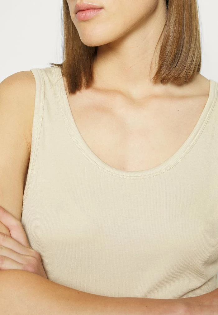 Filippa K JESS TANK - Top - Winter Beige 10 Filippa K JESS TANK - Top - Winter Beige - Image 8