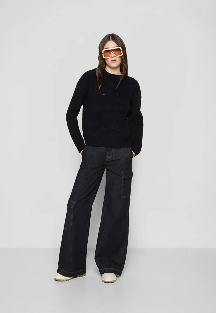 Filippa K SCARLETT - Jumper - Navy 6 Filippa K SCARLETT - Jumper - Navy - Image 4