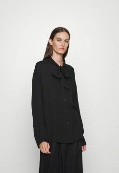 Filippa K AMELIA - Button-down Blouse - Black -Filippa K shop 5d2848045739474687a05e9322186b7b