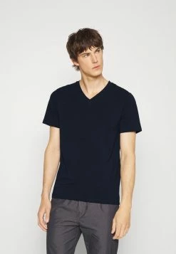 Filippa K V NECK TEE - Basic T-shirt - Navy