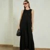 Filippa K FAN DRESS - Jumper Dress - Black -Filippa K shop 60742d75dc5941449df56586e16c0d5b