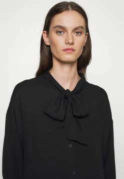 Filippa K AMELIA - Button-down Blouse - Black -Filippa K shop 64e377c997dc4581bba8fb52a3b6a63d