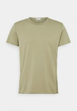 Filippa K ROLL NECK TEE - Basic T-shirt - Sage Green -Filippa K shop 6a07f558b07a4a10b0948392ff040986