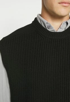Filippa K M ALEXANDER VEST - Jumper - Black -Filippa K shop 6fcca4753ba04d34b6f9a3aa6ebe7718