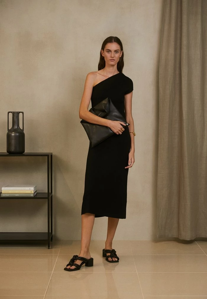 Filippa K KATIA DRESS - Jumper Dress - Black 4 Filippa K KATIA DRESS - Jumper Dress - Black - Image 2
