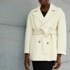 Filippa K KELSEY COAT - Classic Coat - Ivory -Filippa K shop 7a278a94921d4da0b880efaa2da0e6cc