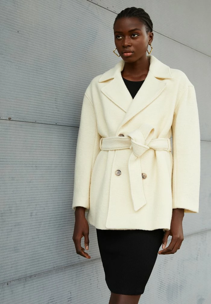 Filippa K KELSEY COAT - Classic Coat - Ivory 3 Filippa K KELSEY COAT - Classic Coat - Ivory