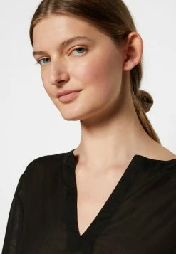 Filippa K LILJA BLOUSE - Tunic - Black -Filippa K shop 8096432cf4684421acca4133f705f8e9