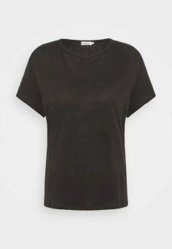 Filippa K HAZEL TEE - Basic T-shirt - Dark Mole -Filippa K shop 8114ffbd7e6e43ca82acf55951784f33