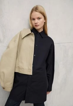 Filippa K DREW SHIRT - Button-down Blouse - Navy