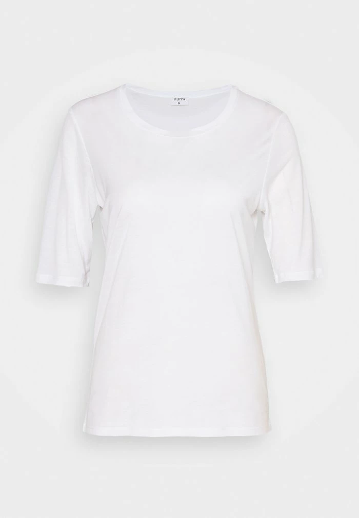Filippa K ELENA TEE - Basic T-shirt - White 6 Filippa K ELENA TEE - Basic T-shirt - White - Image 4