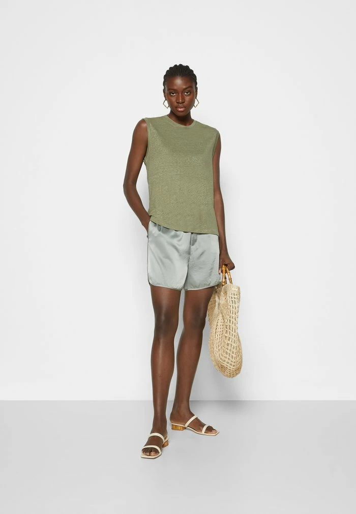 Filippa K MUSCLE TANK - Top - Mist Green 4 Filippa K MUSCLE TANK - Top - Mist Green - Image 2