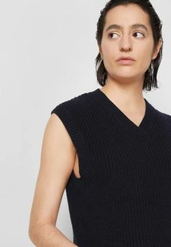 Filippa K NANCY VEST - Print T-shirt - Navy -Filippa K shop 93e27ed411c34cf687cd4ddf16779335