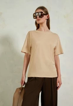 Filippa K Basic T-shirt - Dune Beige