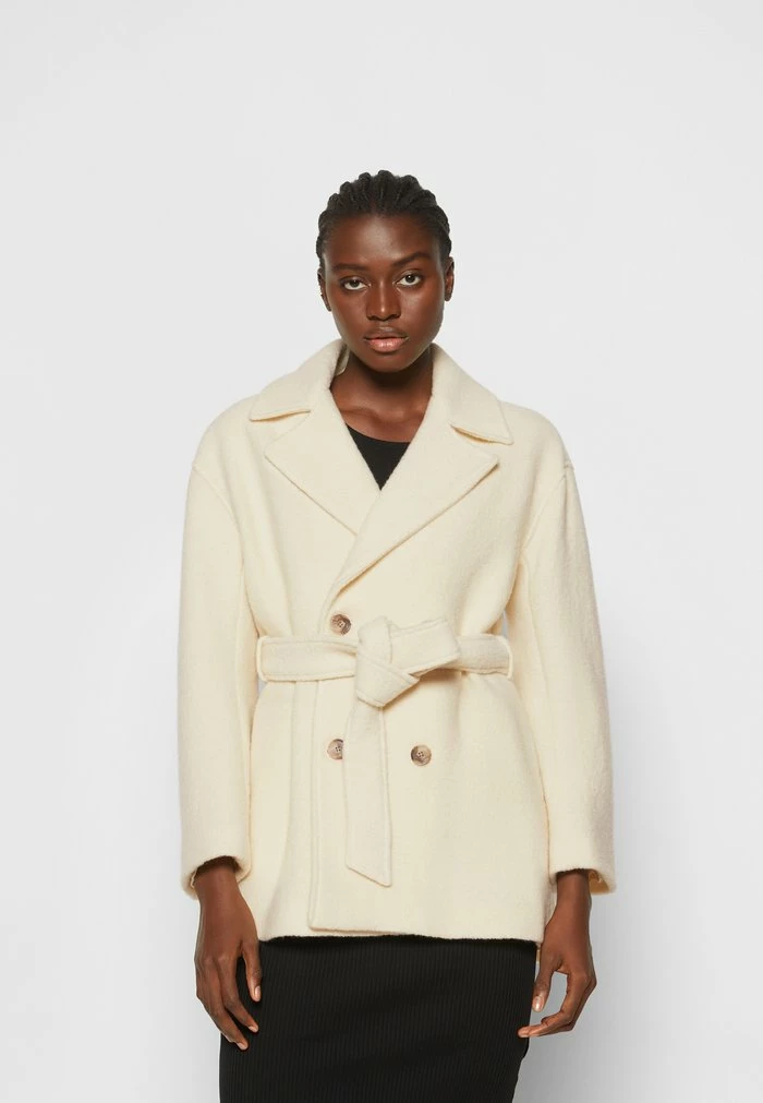 Filippa K KELSEY COAT - Classic Coat - Ivory 5 Filippa K KELSEY COAT - Classic Coat - Ivory - Image 3