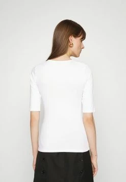 Filippa K ELBOW SLEEVE - Basic T-shirt - White -Filippa K shop 9a921e098b8a408f807fed3155df654c