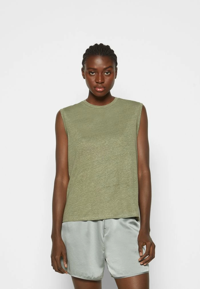 Filippa K MUSCLE TANK - Top - Mist Green 5 Filippa K MUSCLE TANK - Top - Mist Green - Image 3