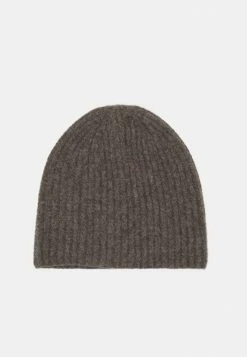 Filippa K Beanie - Dark Taupe Melange