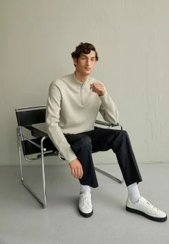 Filippa K ETHAN - Jumper - Grey Beige