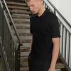 Filippa K TEE - Polo Shirt - Black -Filippa K shop a3619c9150fd454f827249bc10c1588f